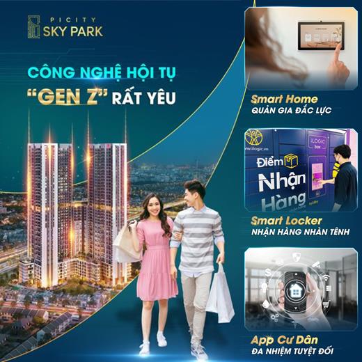 CĂN HỘ PICITY BÌNH DƯƠNG HỘI TỰ CÔNG NGHỆ GEN Z YÊU CẦU